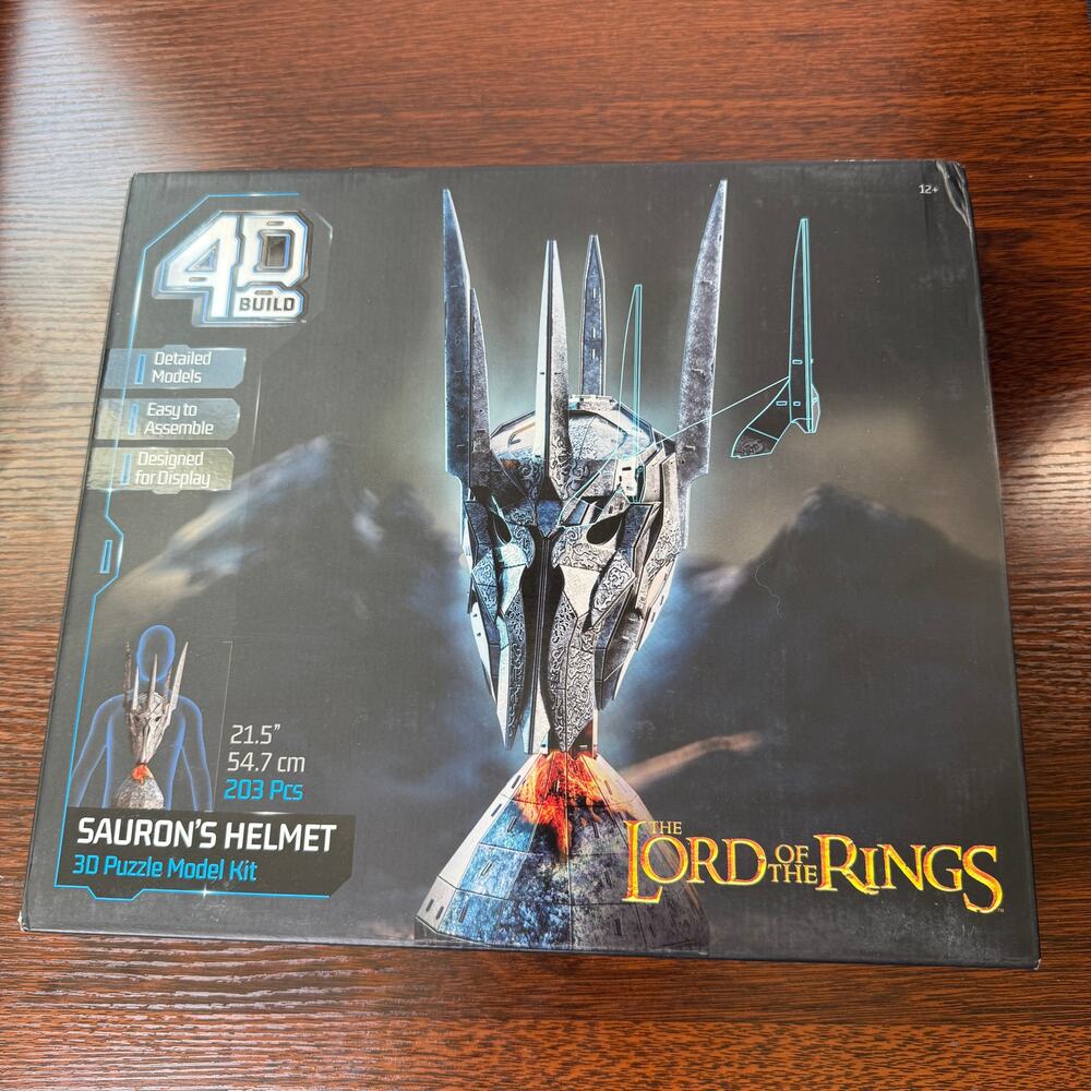 4D Build, Lord of the Rings Sauron Helmet 3D‎ Puzzel Model Kit